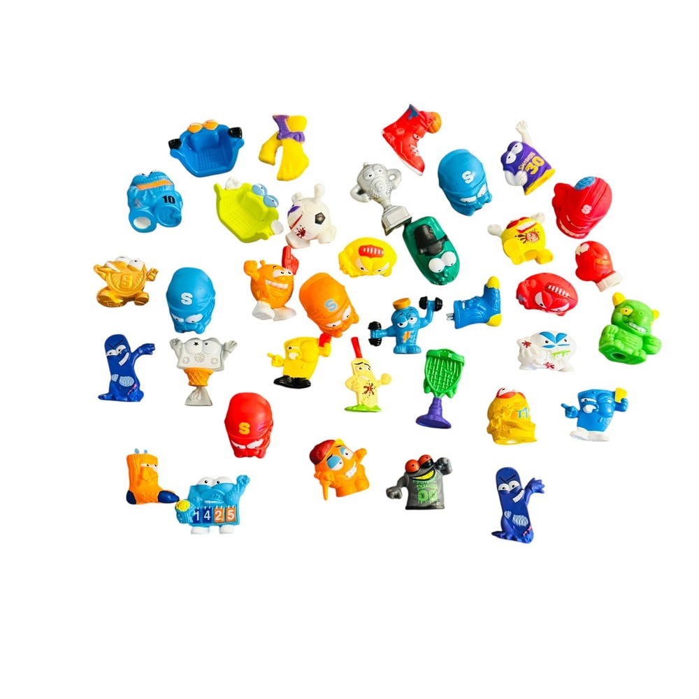 Zuru Smashers Series 2 Gross Sports Mini Figures Lot of 32 Mixed Characters